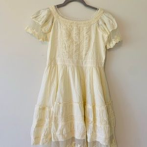 Girls Blu Pony Vintage dress